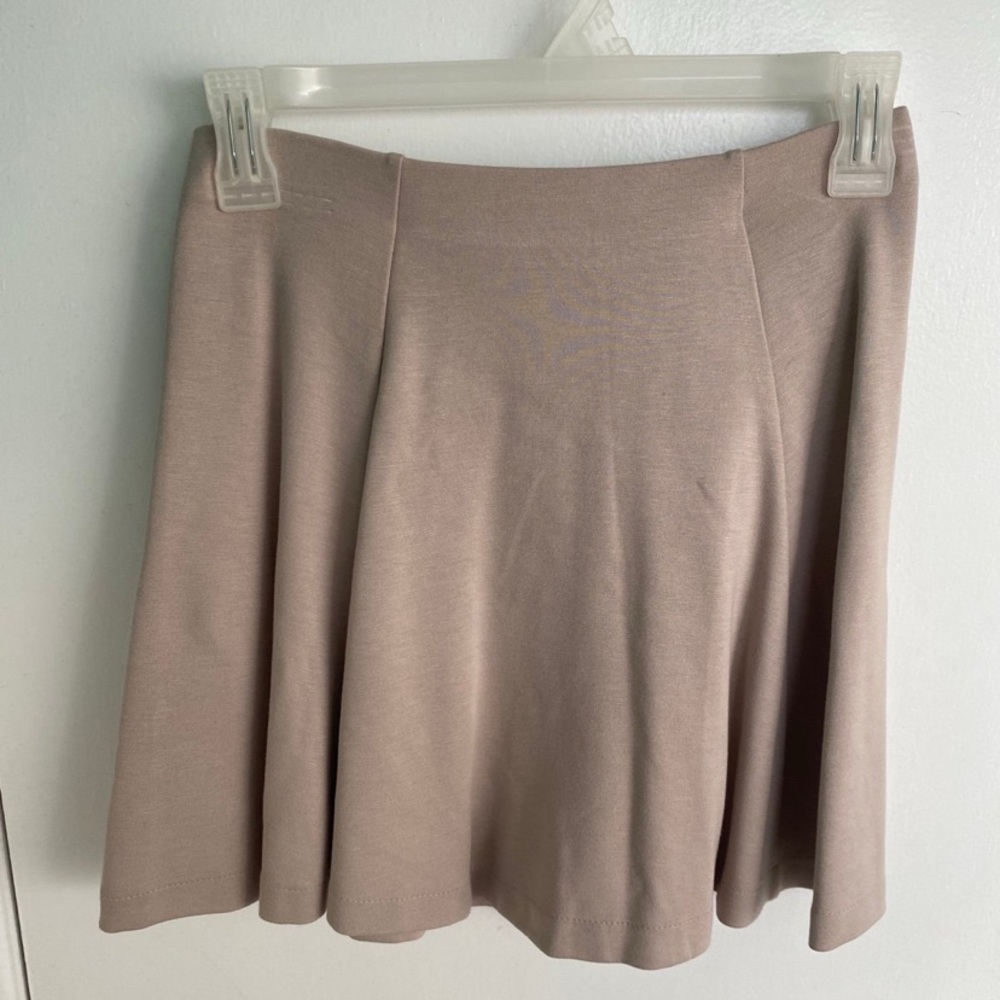 Forever 21 Light Tan Mini Skirt